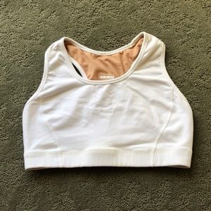 Lululemon white sportsbra